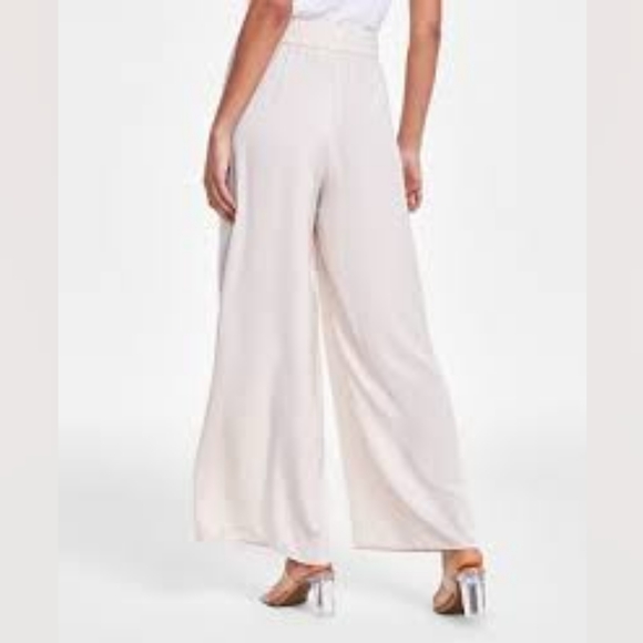 NWT BAR III | Silky Pull On Wide Leg Pants - Picture 3 of 4